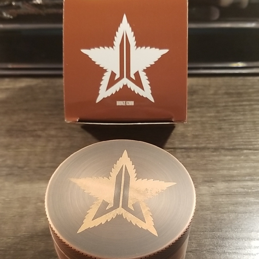 Bronze Star Logo Cosmetic Container